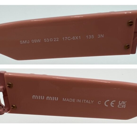 NWT-Miu Miu 09WS Runway - Pink - Picture 9 of 9